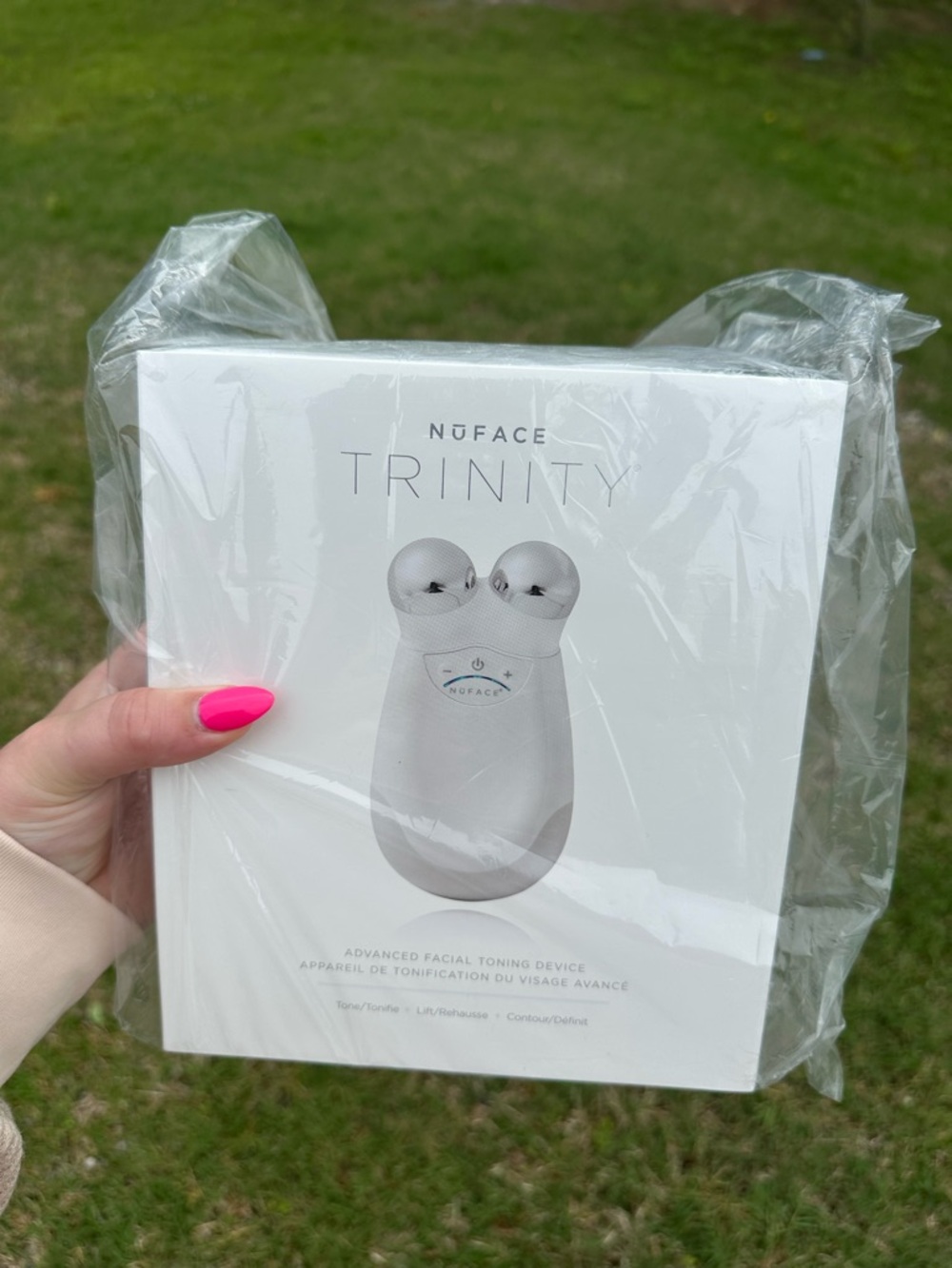 NuFace Trinity Facial Toning Device - White